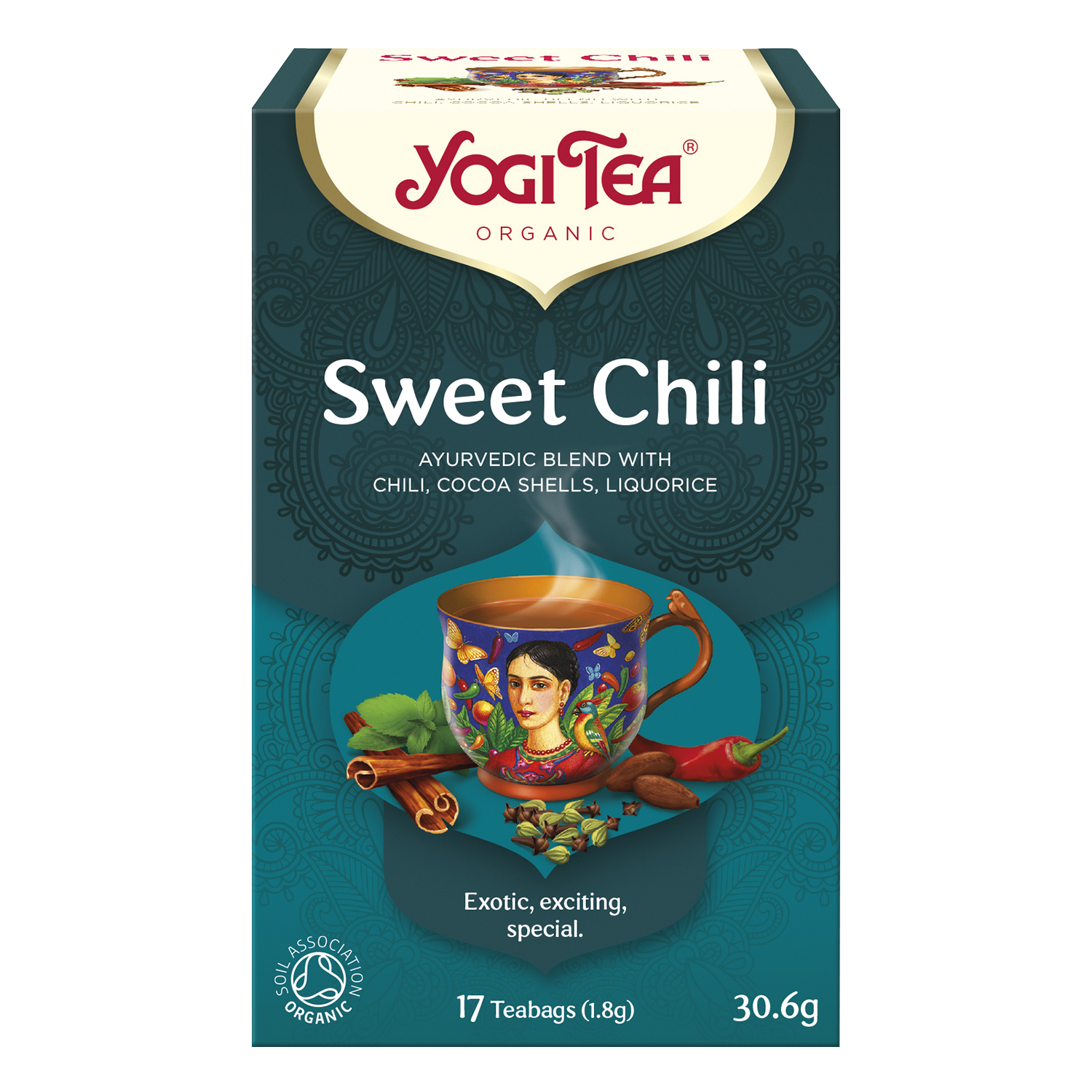 Yogi Tea Sweet Chili Øko/Organic 17breve