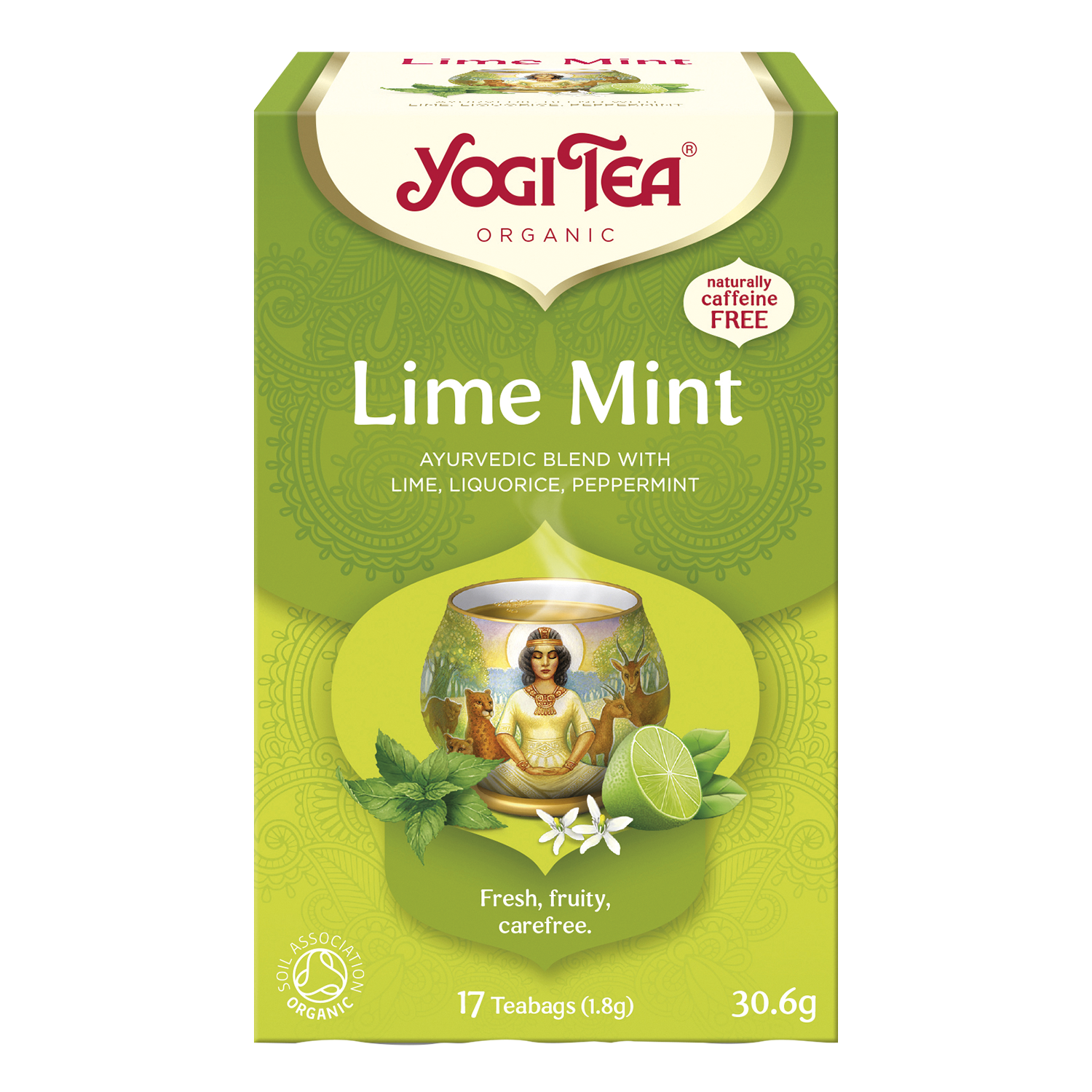 Yogi Tea Lime Mint Øko/Organic 17breve