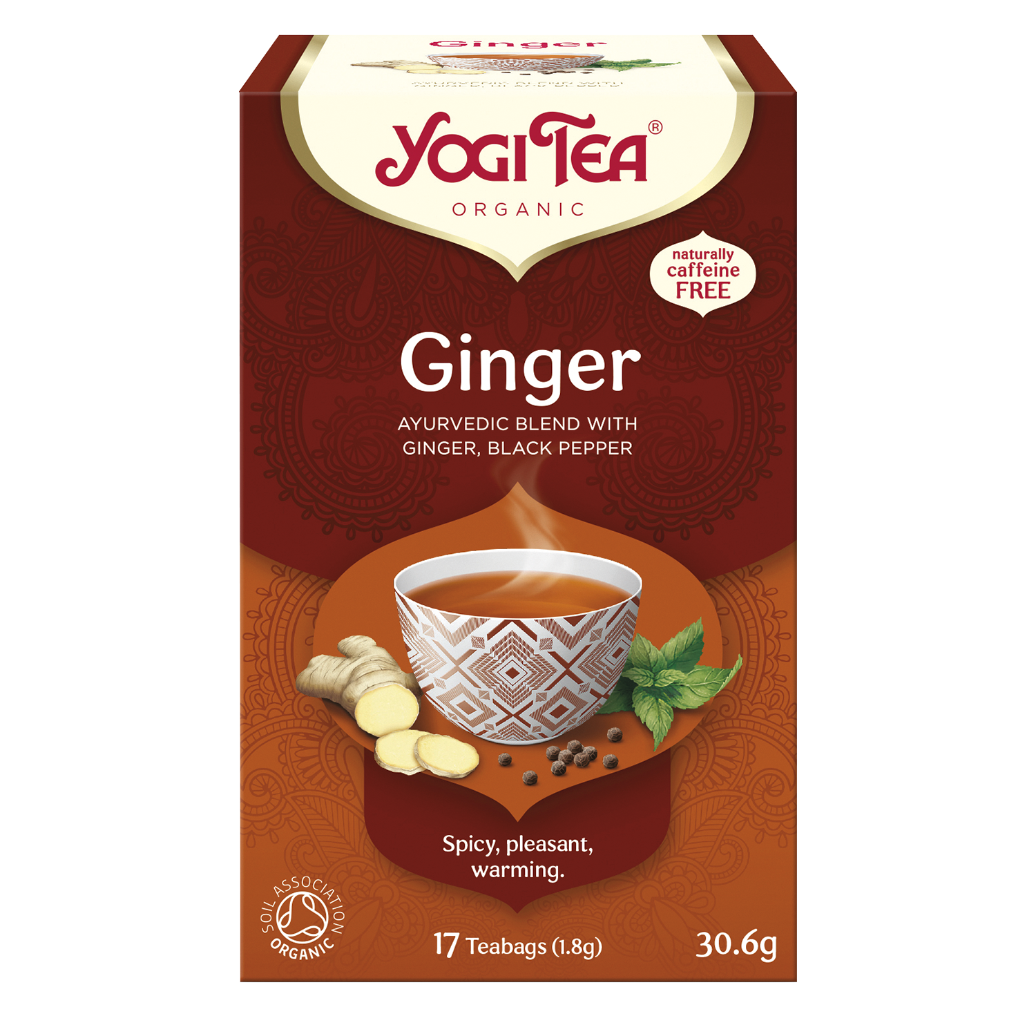 Yogi Tea Ginger Øko/Organic 17breve