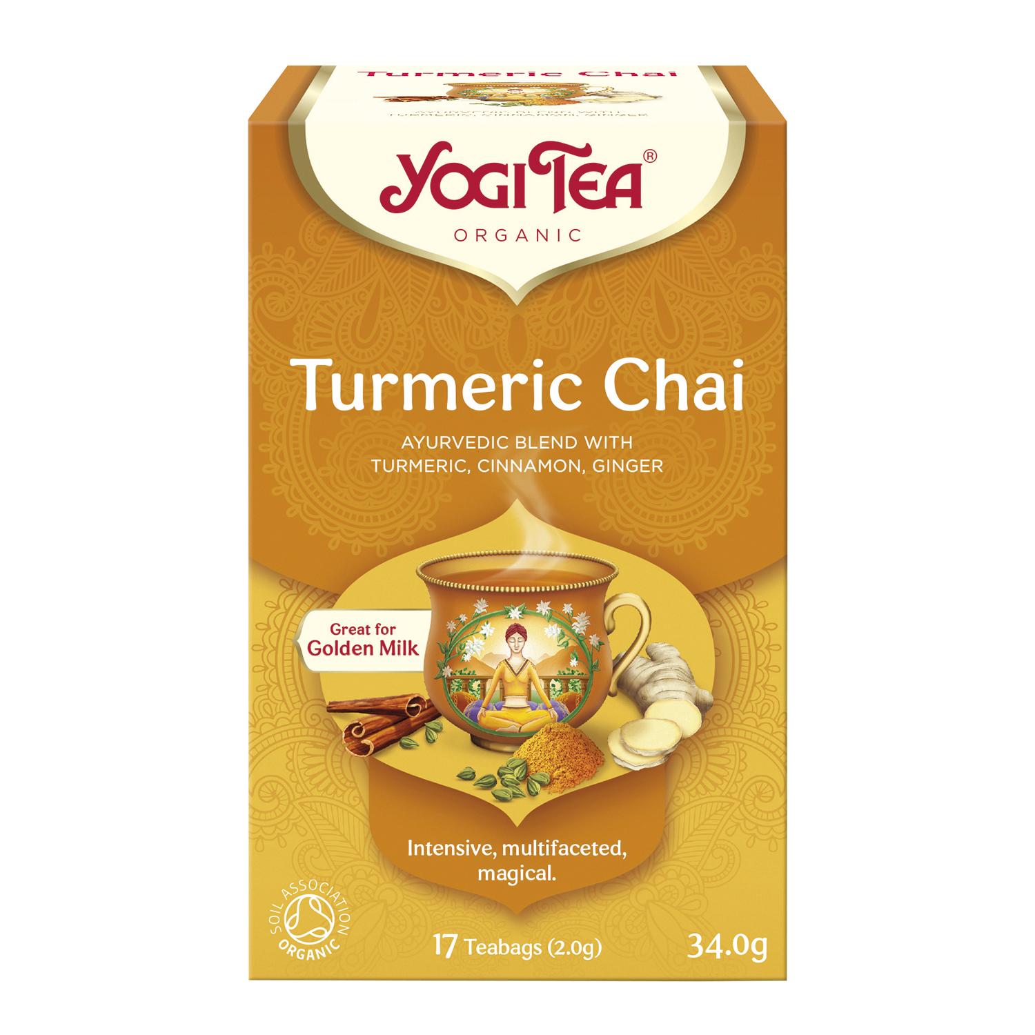 Yogi Tea Turmeric Chai Øko/Organic 17breve