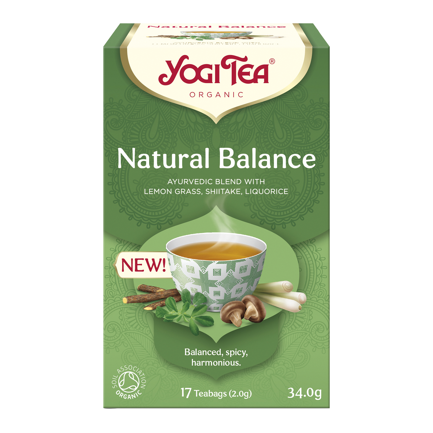 Yogi Tea Natural balance Øko/Organic 17breve