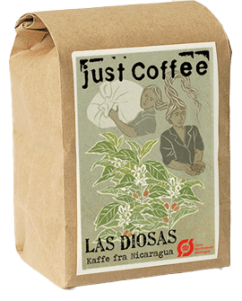 Se Las Diosas Nicaragua- Mellemristet 500 g hos Teogkaffesalonen.dk