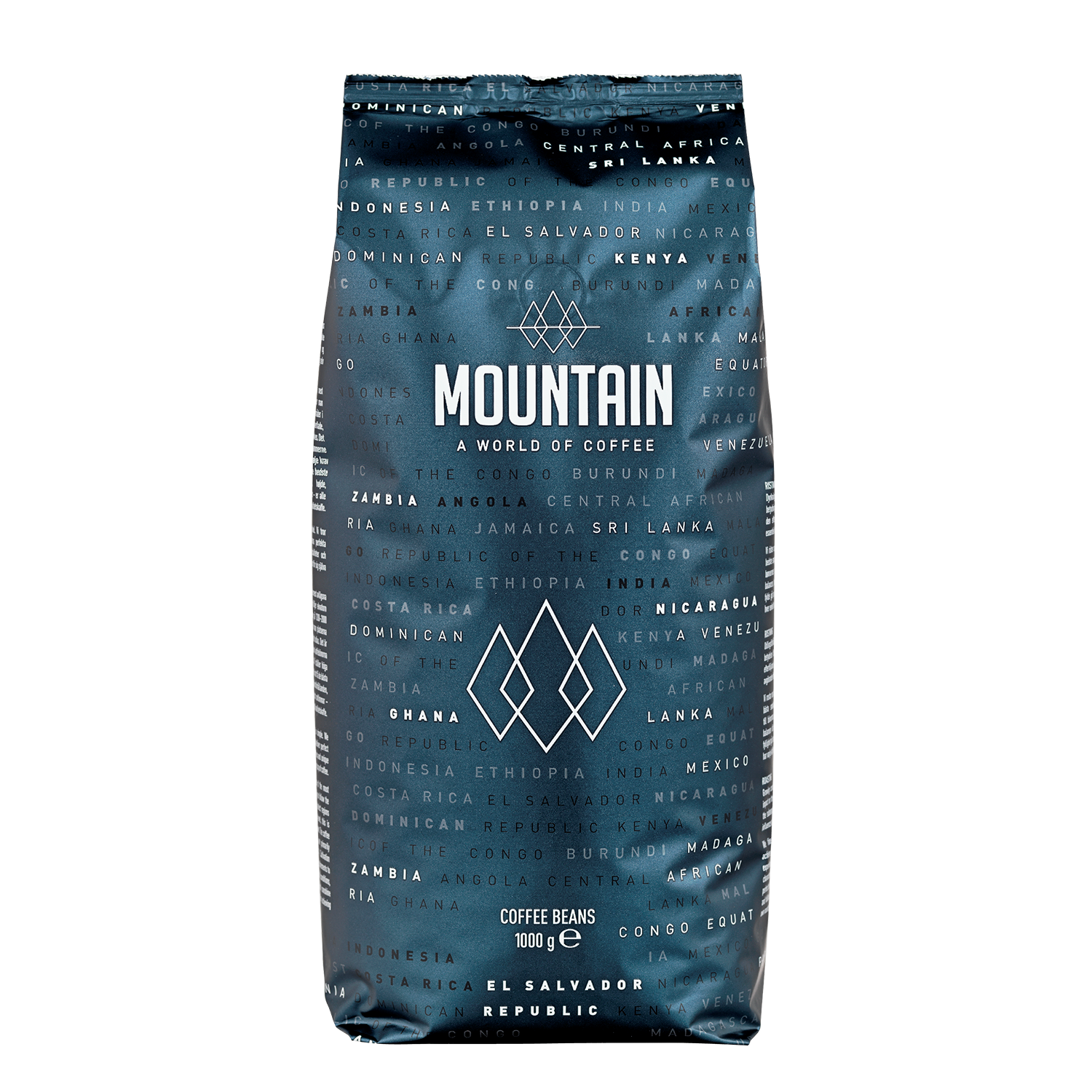 Mountain Koffeinfri Kaffe   Hele bønner 1 kg