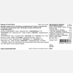 Sommerfugle, store, Pralin�, indpakket