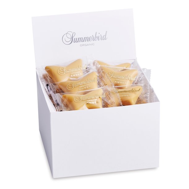 Sommerfugle store, Amber, indpakket