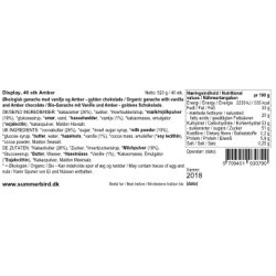 Sommerfugle store, Amber, indpakket, 40 stk