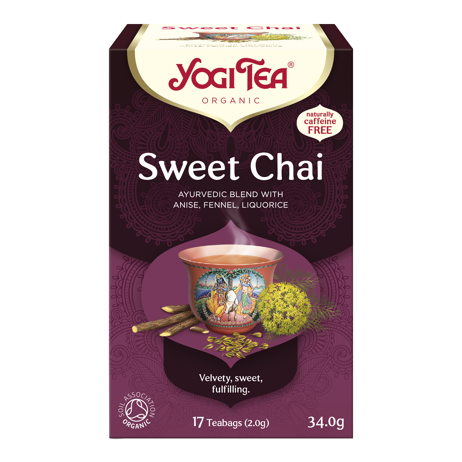Yogi Tea Sweet Chai ko/Organic 17breve