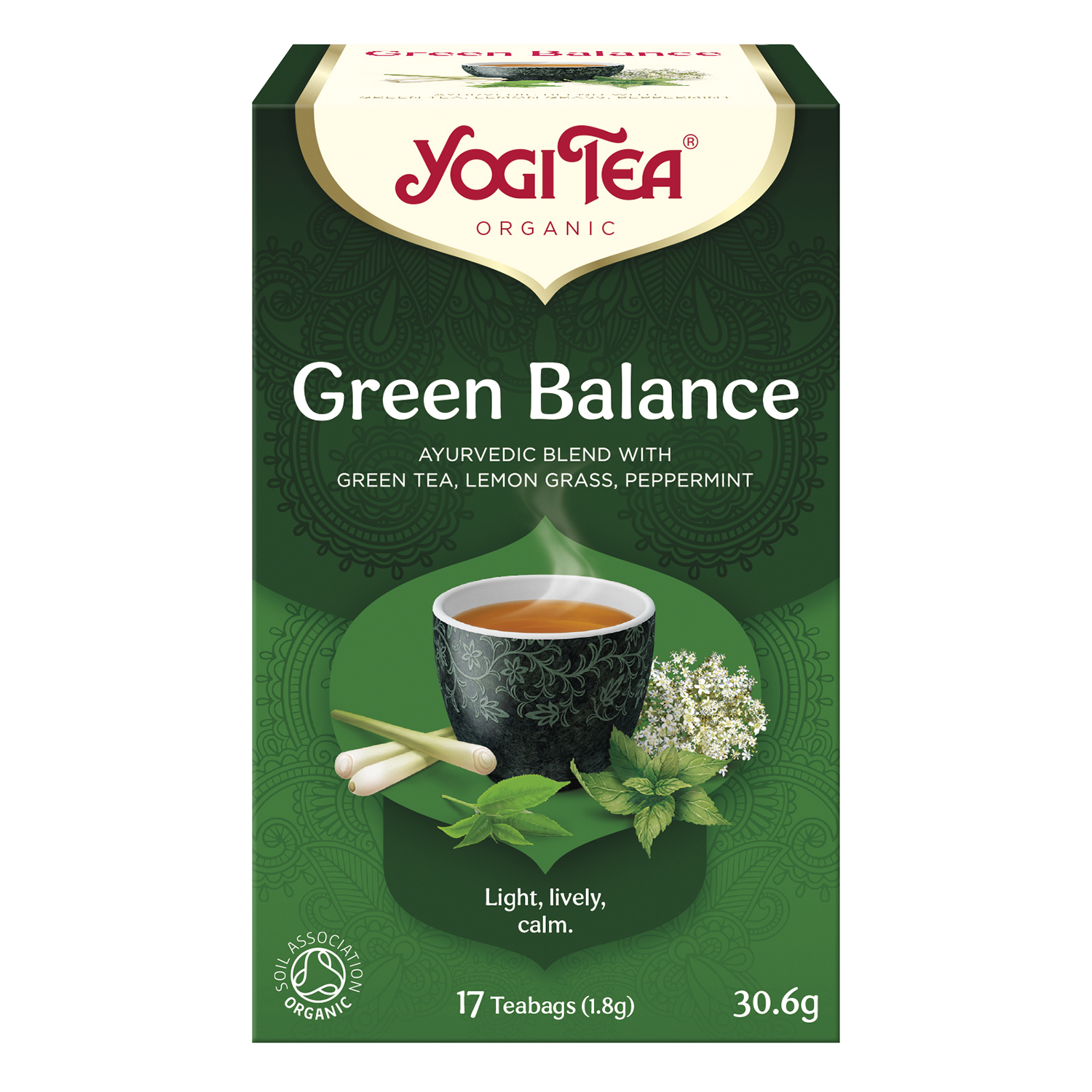Yogi Tea Green balance ko/Organic 17breve