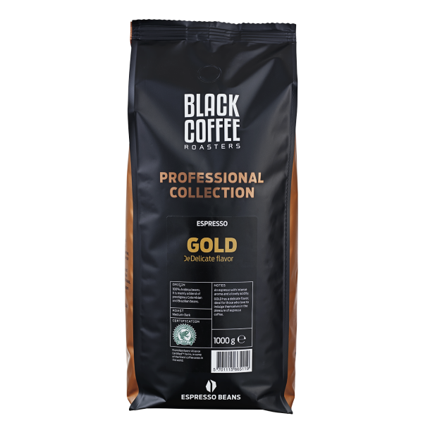 BCR PRO Gold Espresso 1 kg Hele bnner