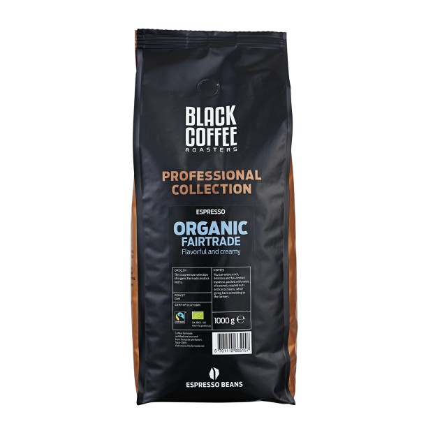 BCR pro Organic Fairtrade Espresso 1kg Hele bnner KO