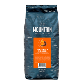 Mountain Etiopisk  Sidamo Hele bnner 1 kg