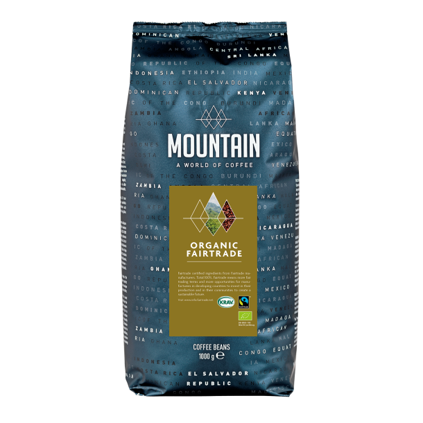 Mountain Orig ko Fairtrade Hele bnner 1 kg KRAV