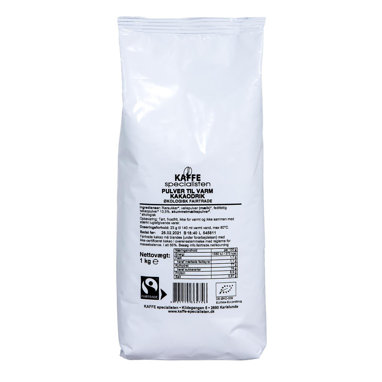ko fairtrade kakao 1 kg
