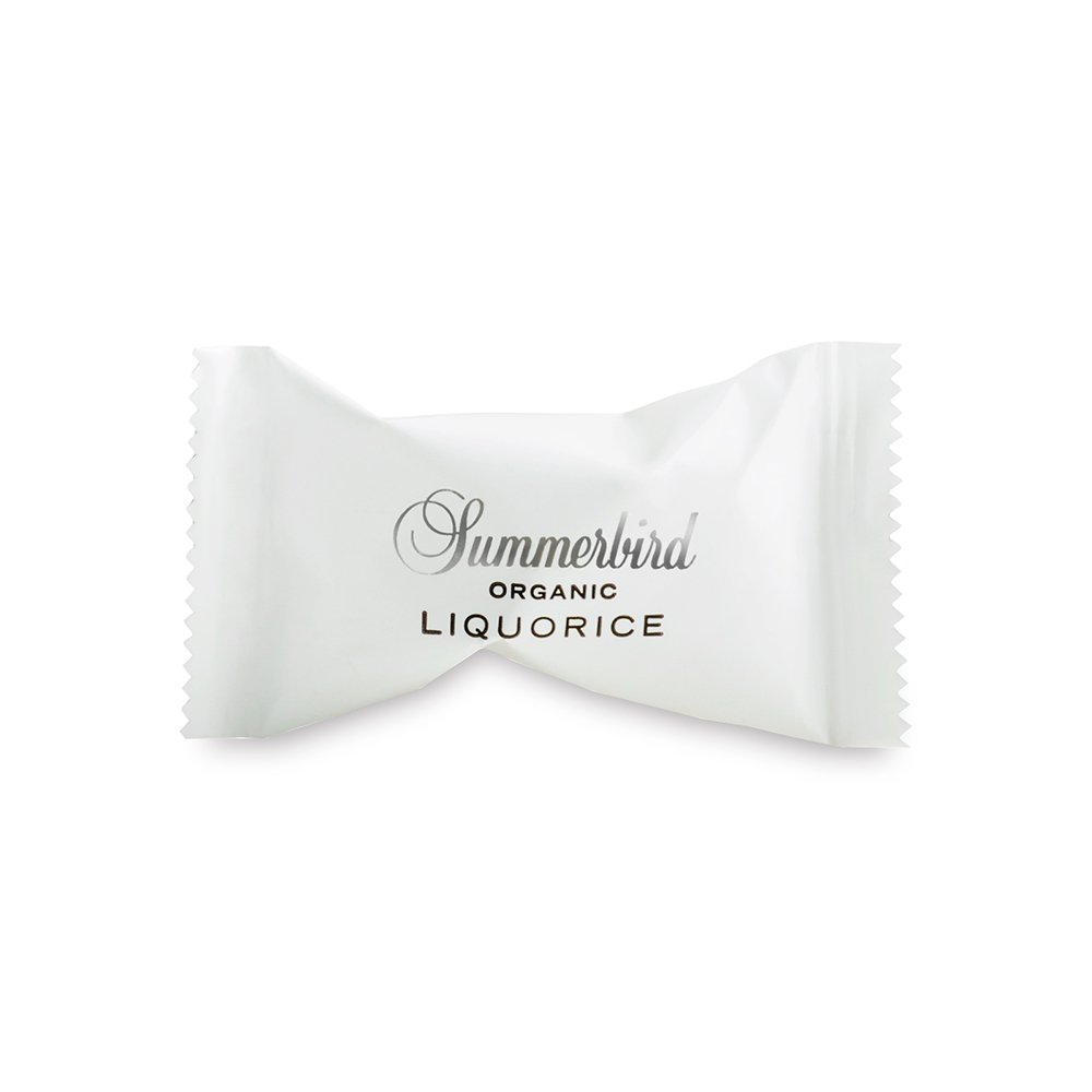 Amber Liquorice Truffles, indpakket