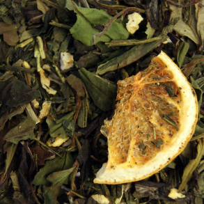 Grn/Hvid Te Fersken-Grape