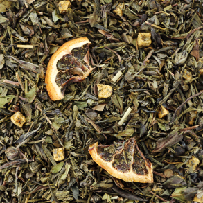 Grn Hvid Jasmin Citron Te