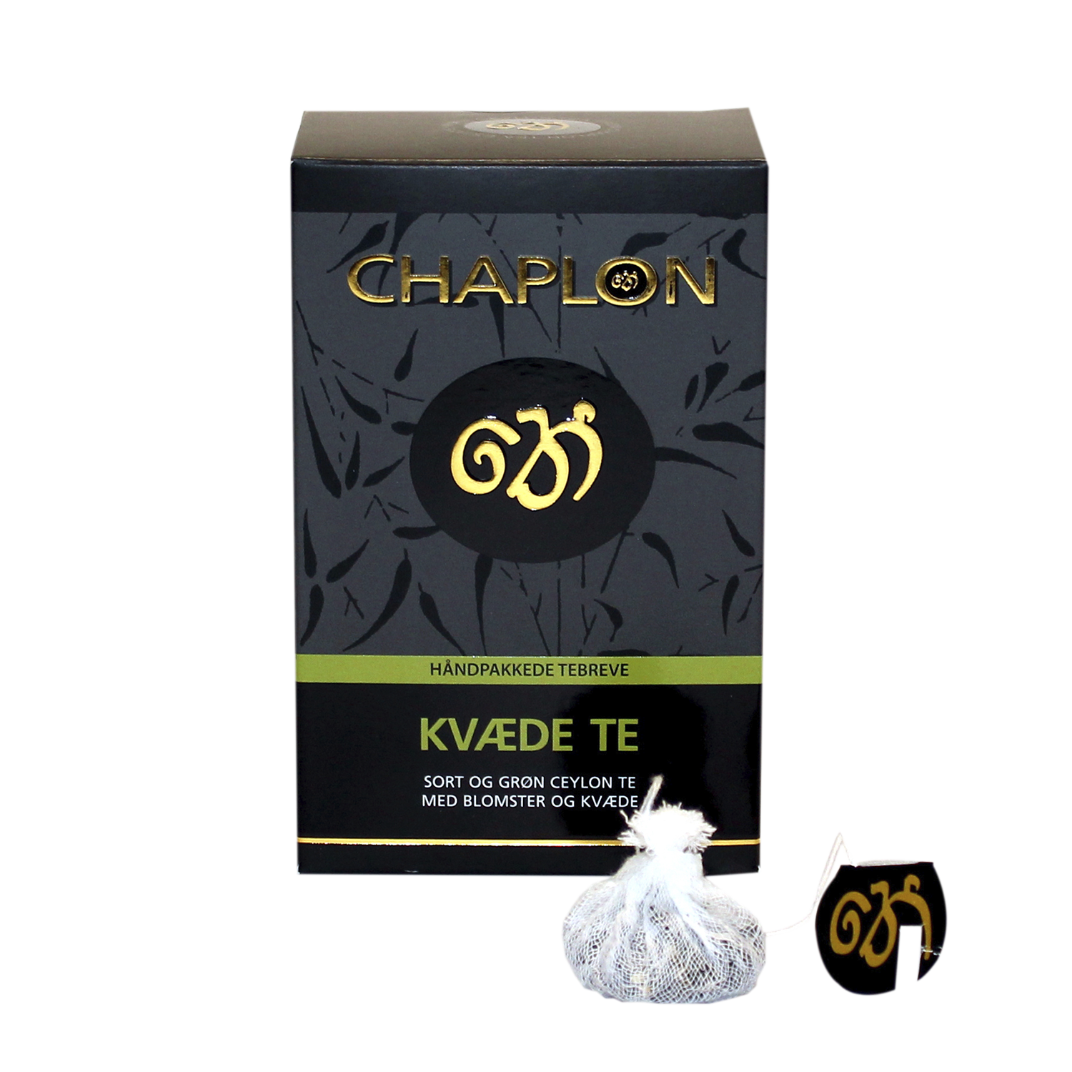 Grn/Sort Te m kvde  KO 15 tebrev Chaplon