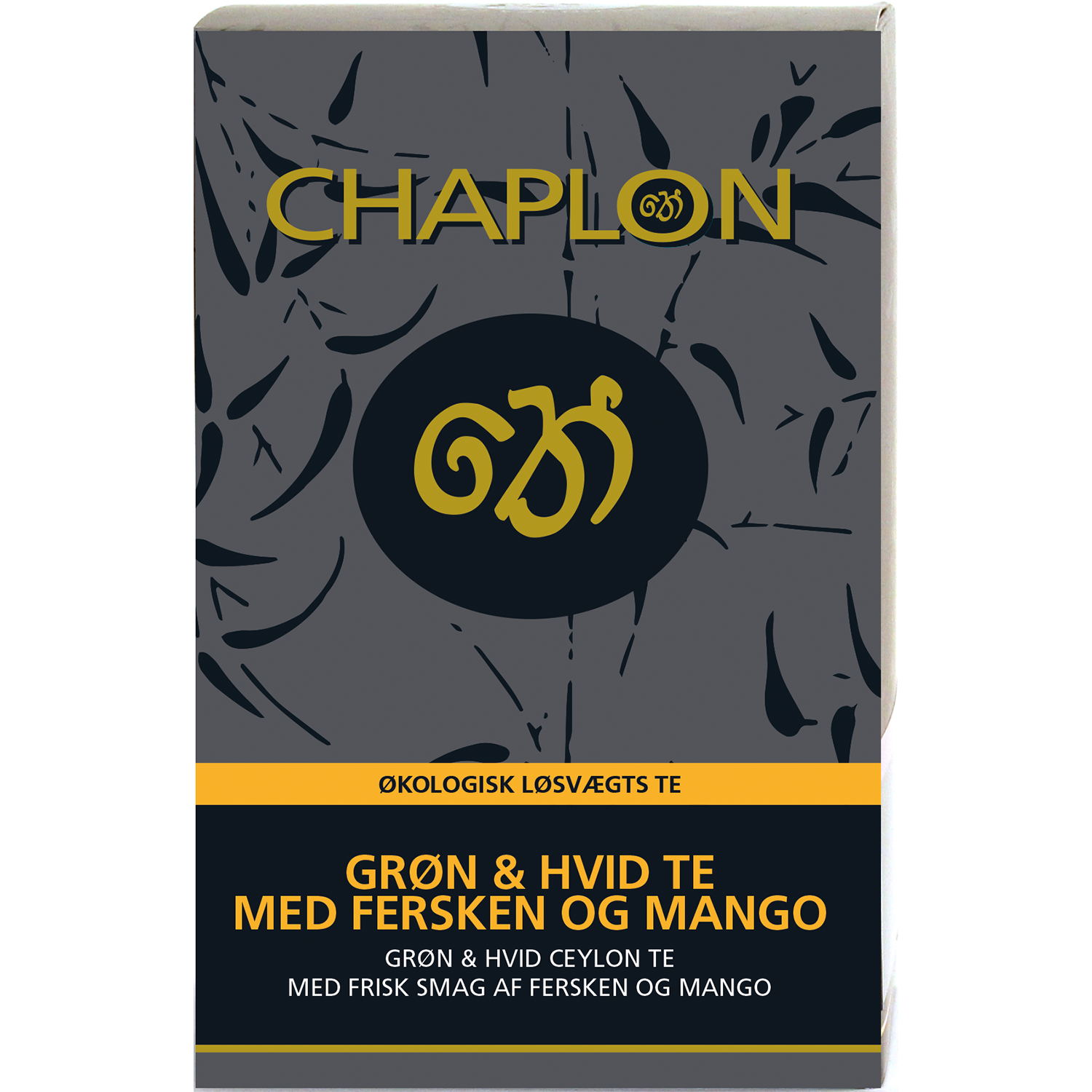 Grn/Hvid te fersken og mango KO 100g Chaplon