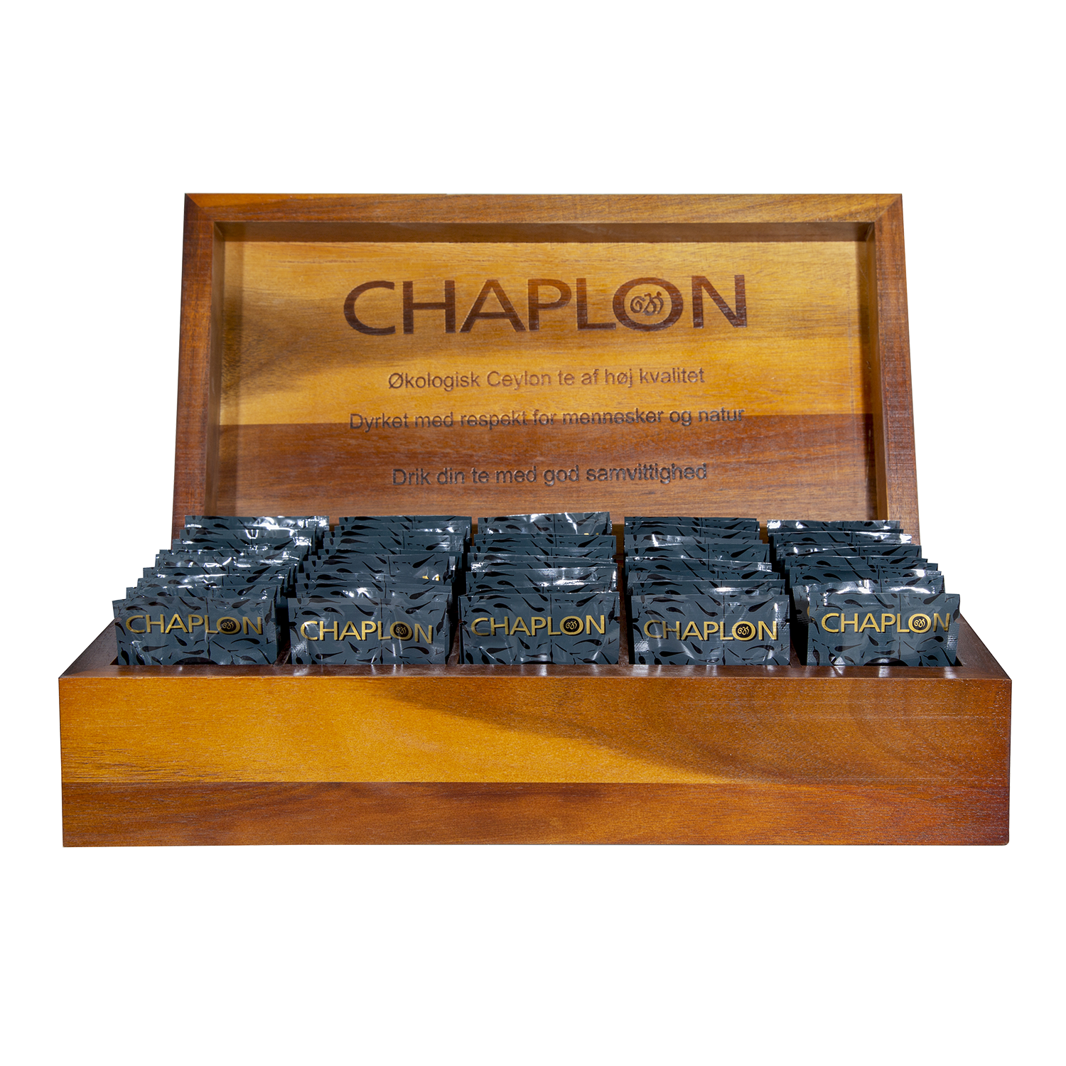 50 tebreve (fra Chaplon kasse) KO