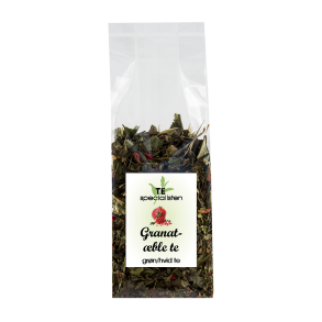 Grn/Hvid Te Granatble 70g