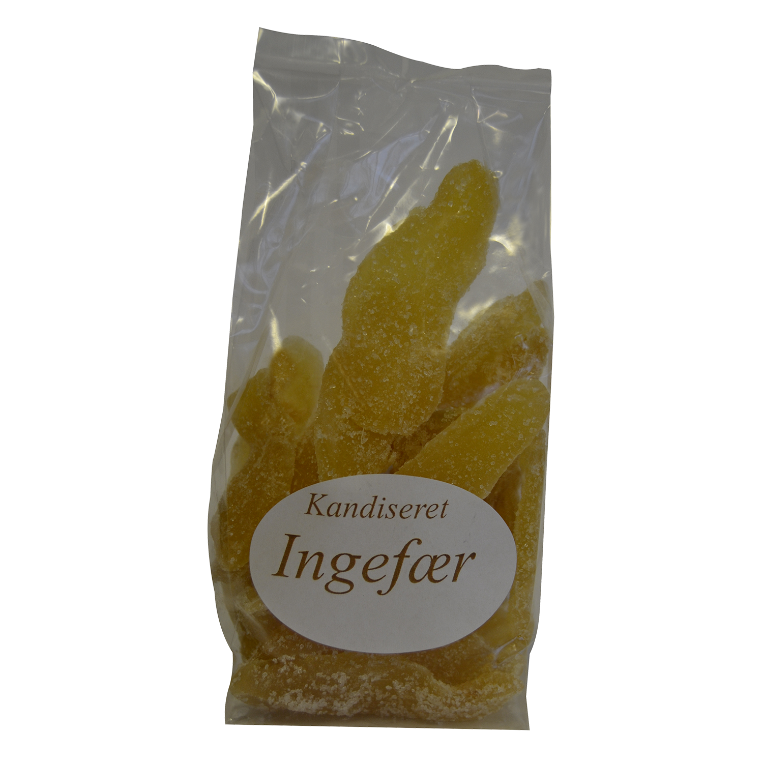Kandiseret ingefær 150g