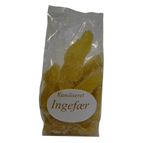 Kandiseret ingefr 150g