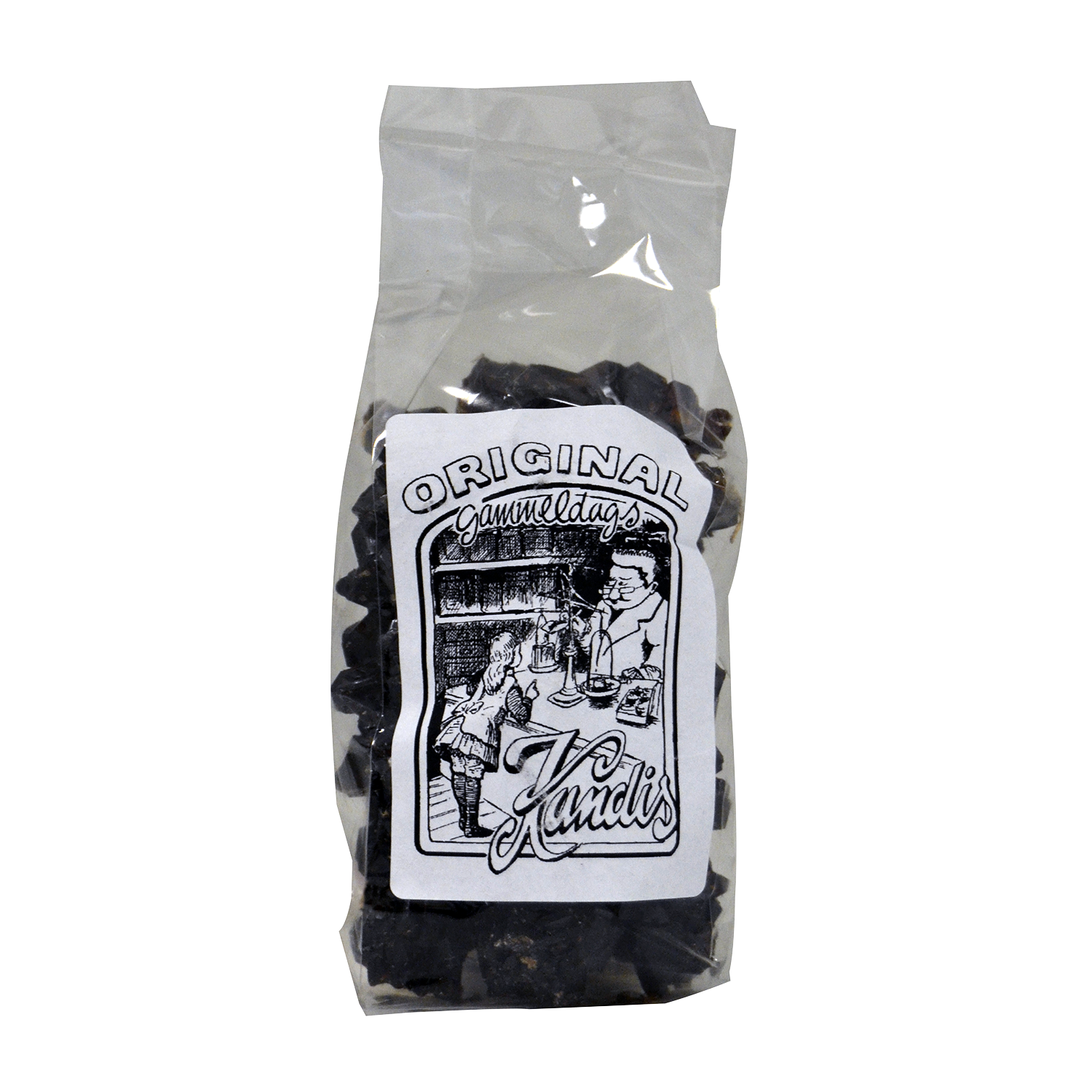 Kandis p snor, mrk, 250g 
