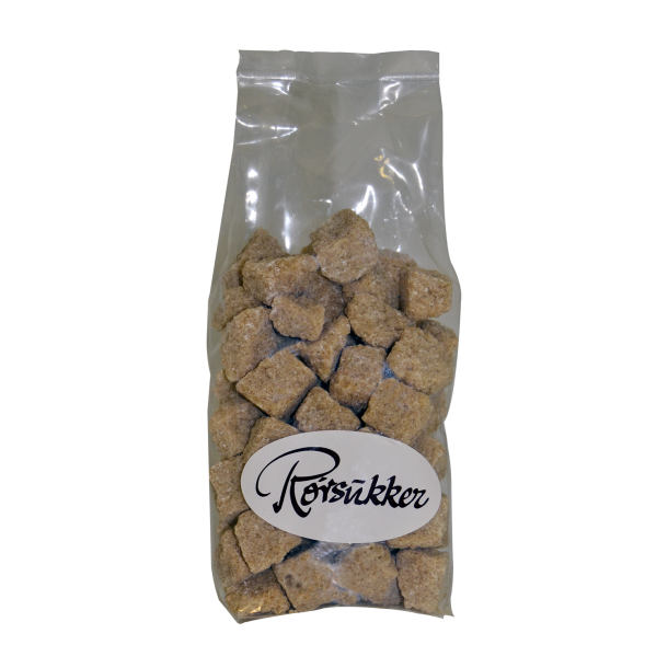 R�rsukker i tern 200 gr.