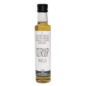 Sirup vanilje 250ml