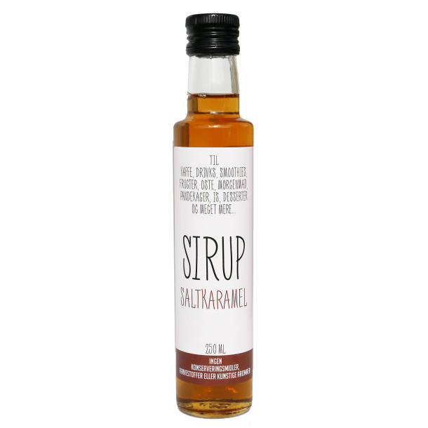 Sirup saltkaramel 250 ml