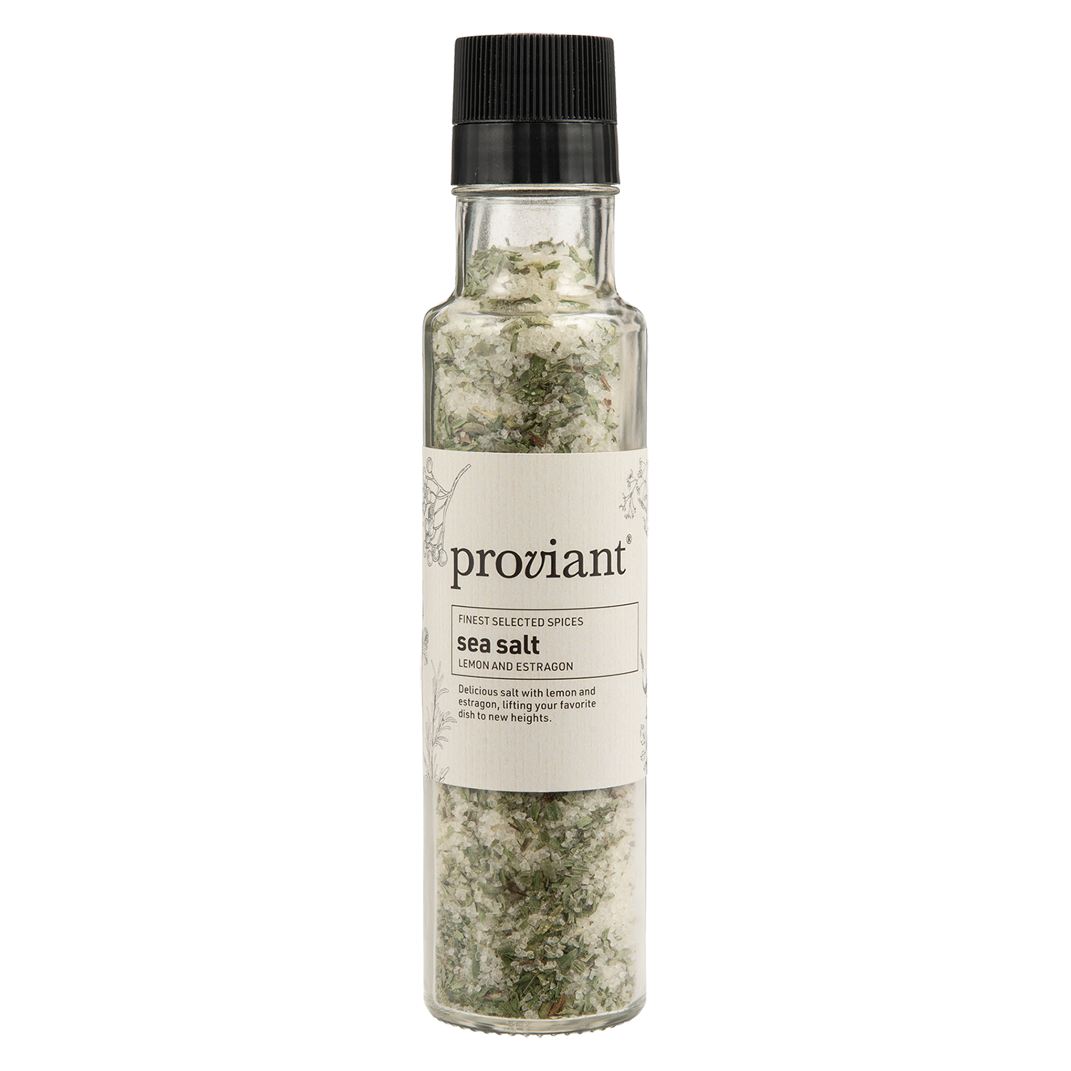 Havsalt citron/estragon kvrn Proviant  300g