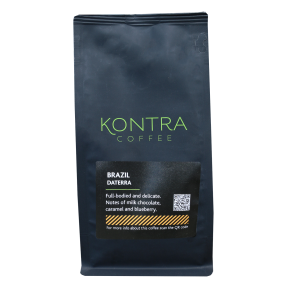 Brazil Daterra kaffe Hele bnner 250g KONTRA