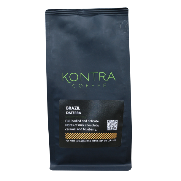 Brazil Daterra kaffe Hele bnner 250g KONTRA