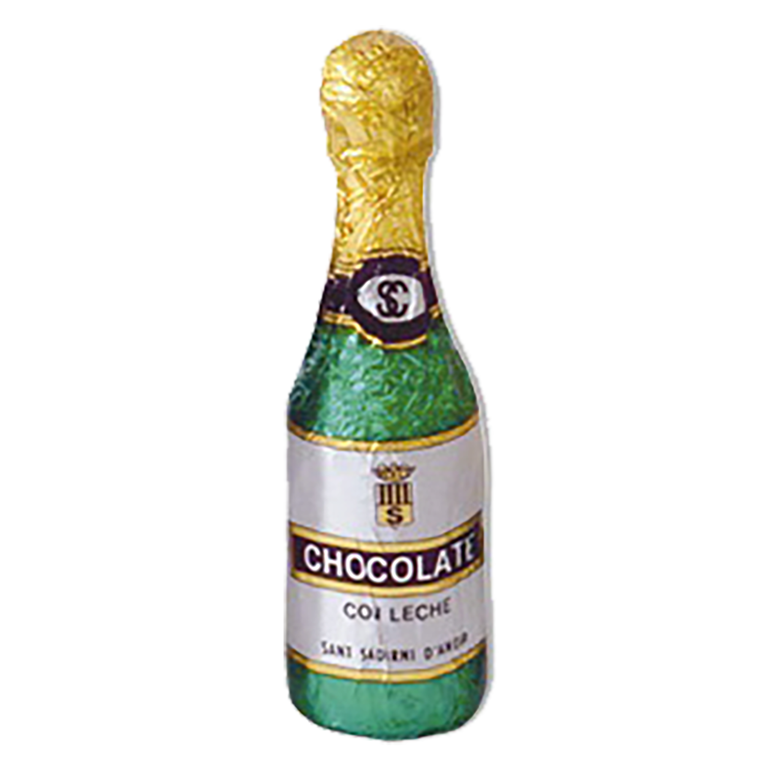 Chokoladeflaske mlkechokolade 30% 18g