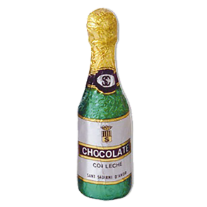 Chokoladeflaske mlkechokolade 30% 18g