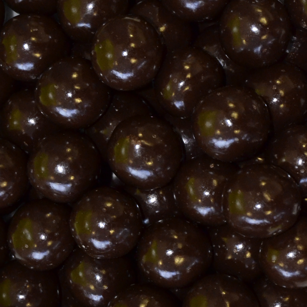 Marcipankugler med chokolade