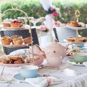 te, kaffe og mad til pske bordet