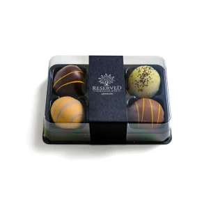 6 romkugler indpakket