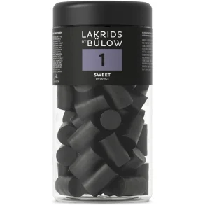 en btte med lakrids stykker fra Blow lakrids