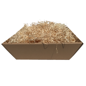 Gavekurv stor brun. Design selv.