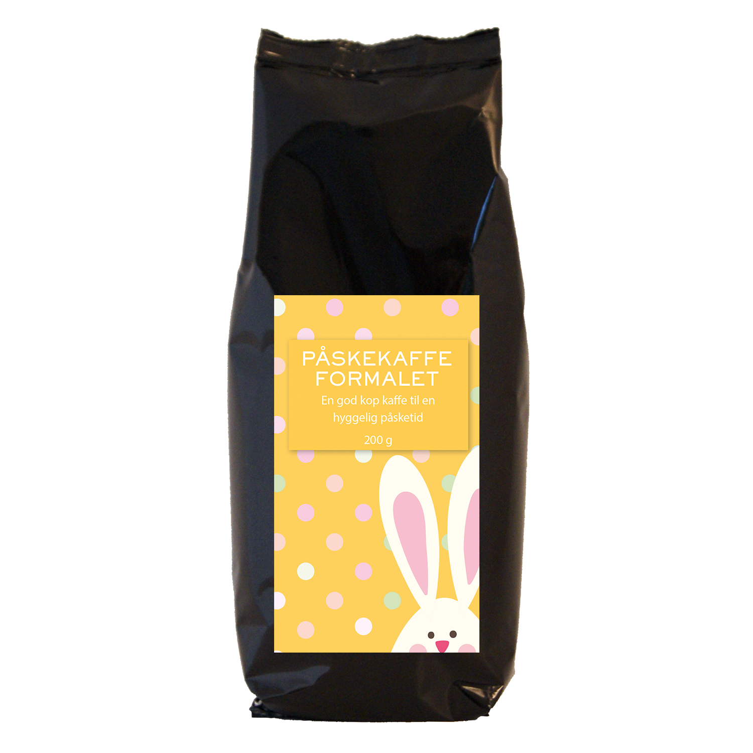 Pskekaffe 200g m/gul kanin