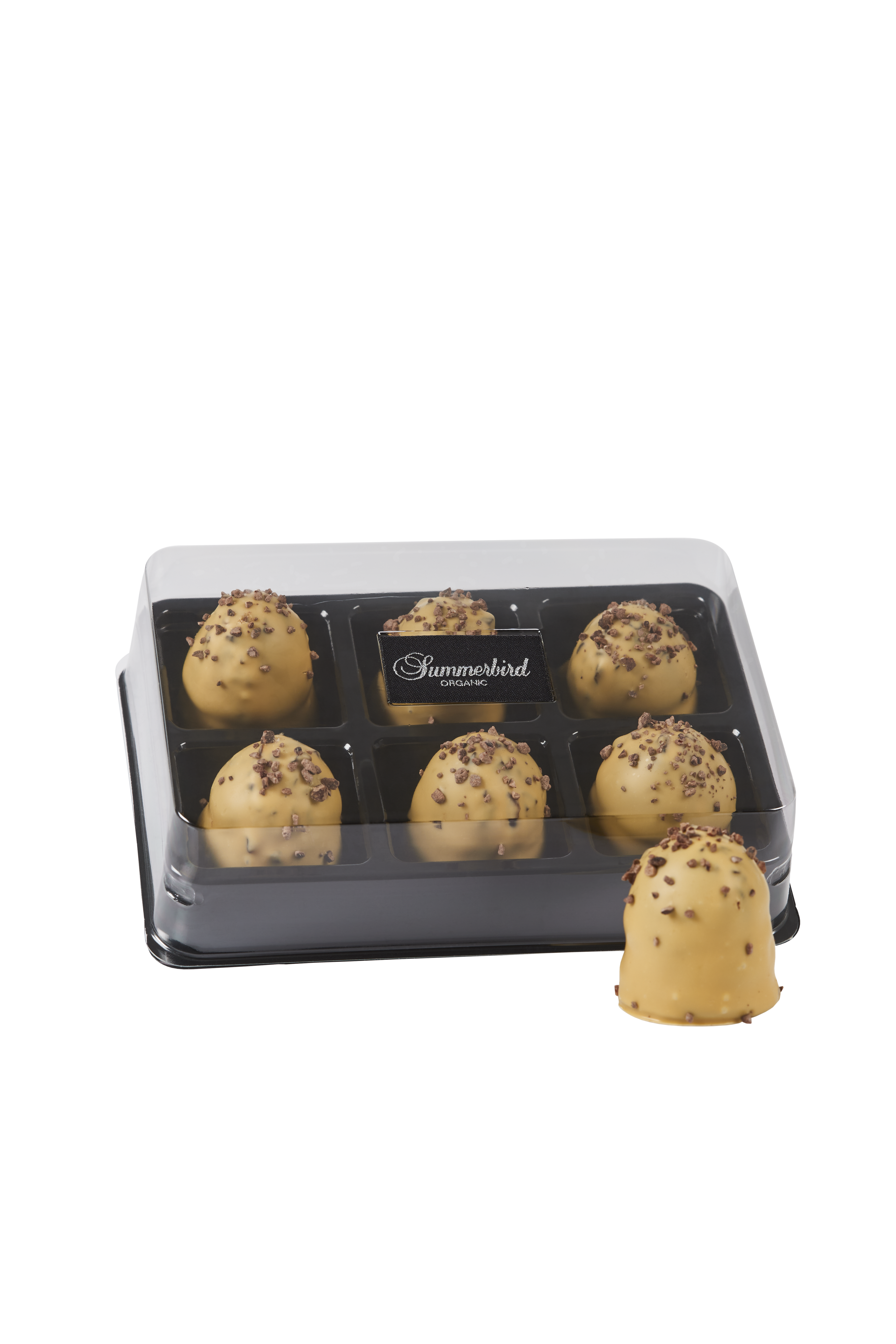 Flødeboller, Mini Amber karamel, 6 stk