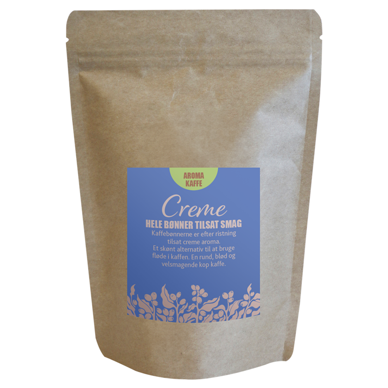 Kaffe Creme Hele bønner 225g