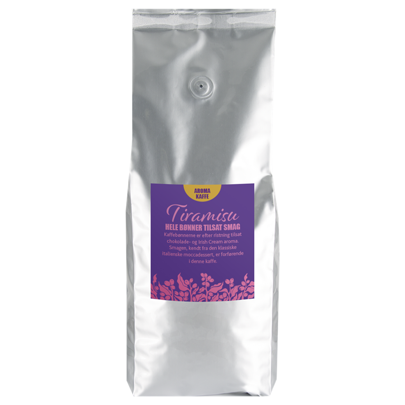 Kaffe Tiramisu 1 kg Hele bønner