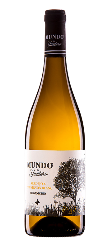 Hvidvin Spanien - Mundo de Yuntero Sauvignon Blanc (øko), 2022 12%.