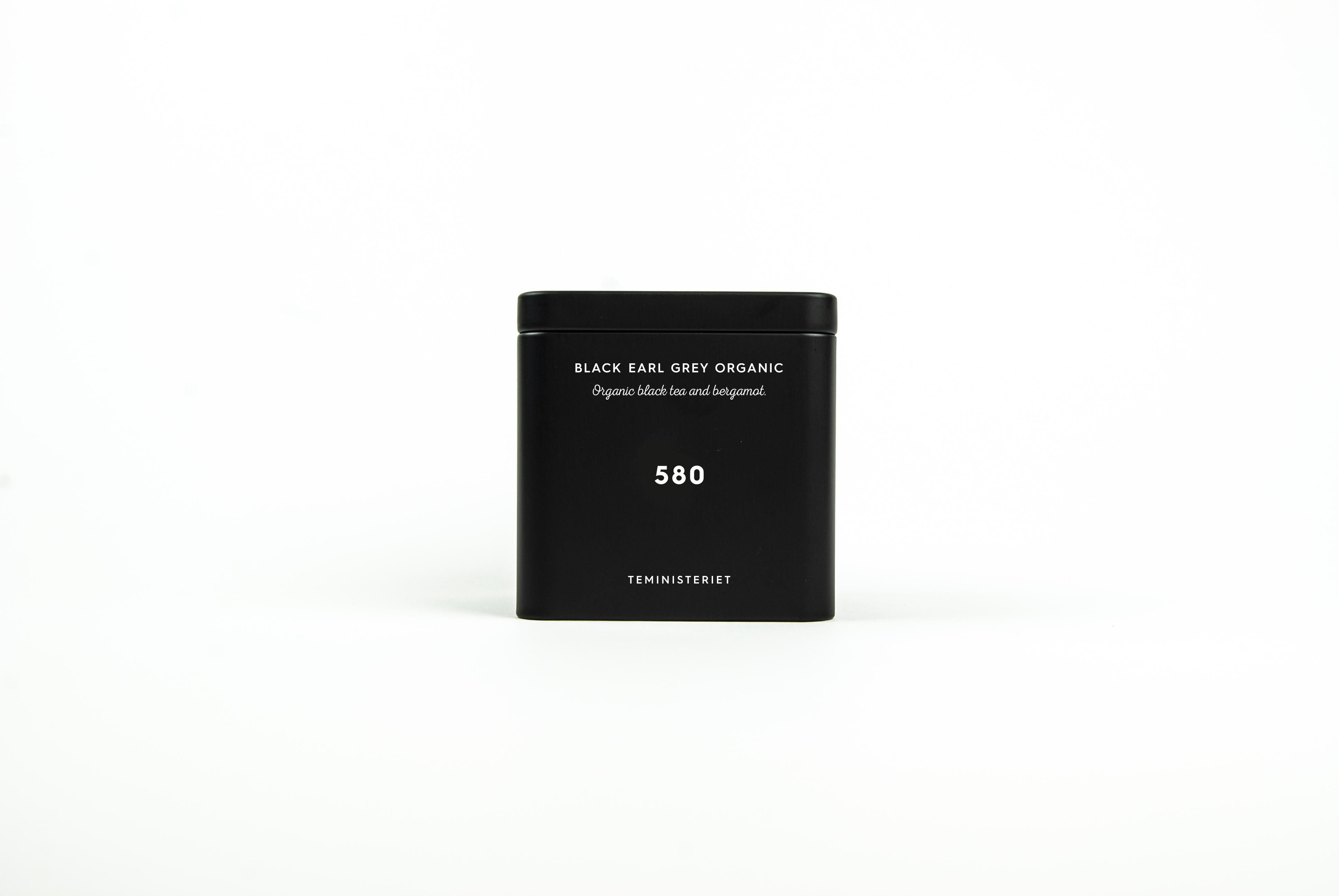 580 Black Earl Grey Organic - Tin