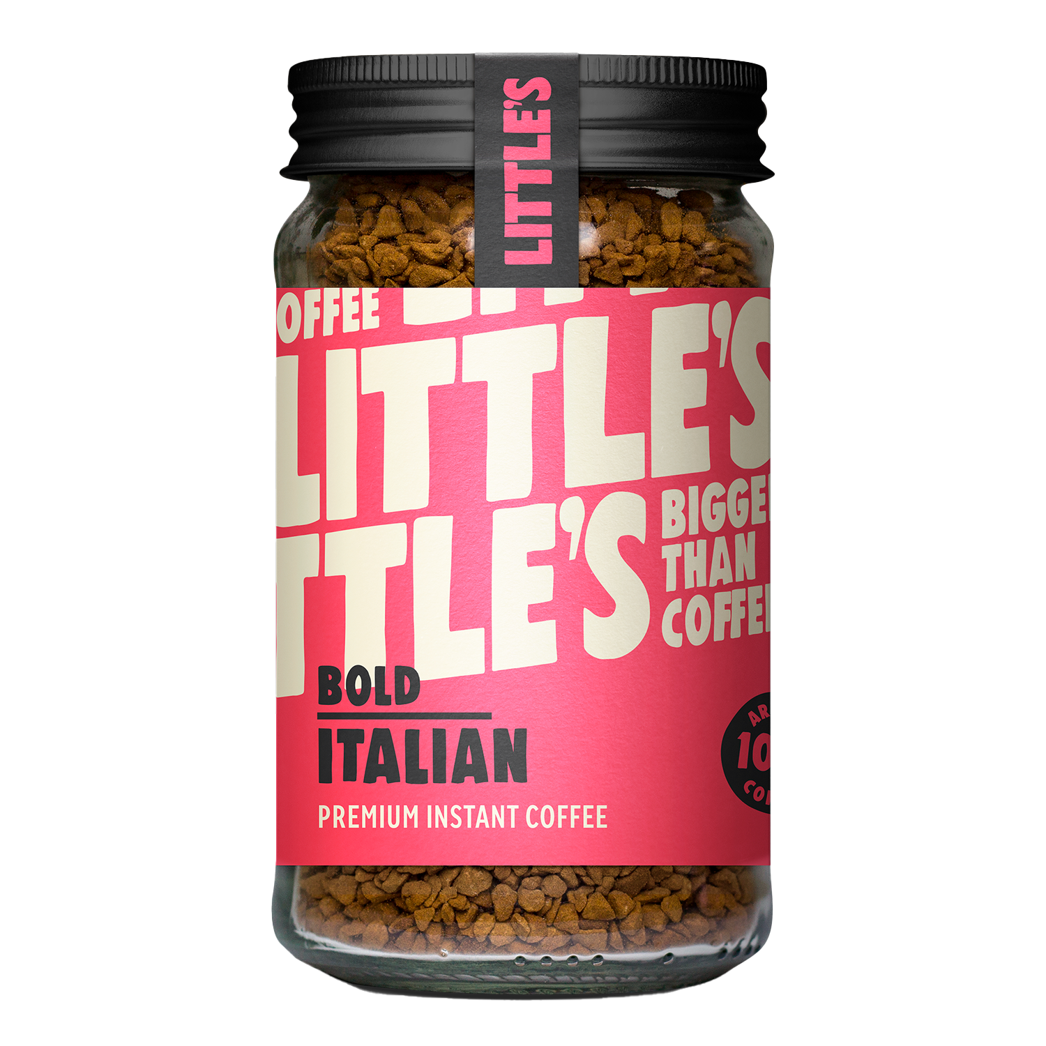 Italiensk mørkristet kaffe 100g, Littles