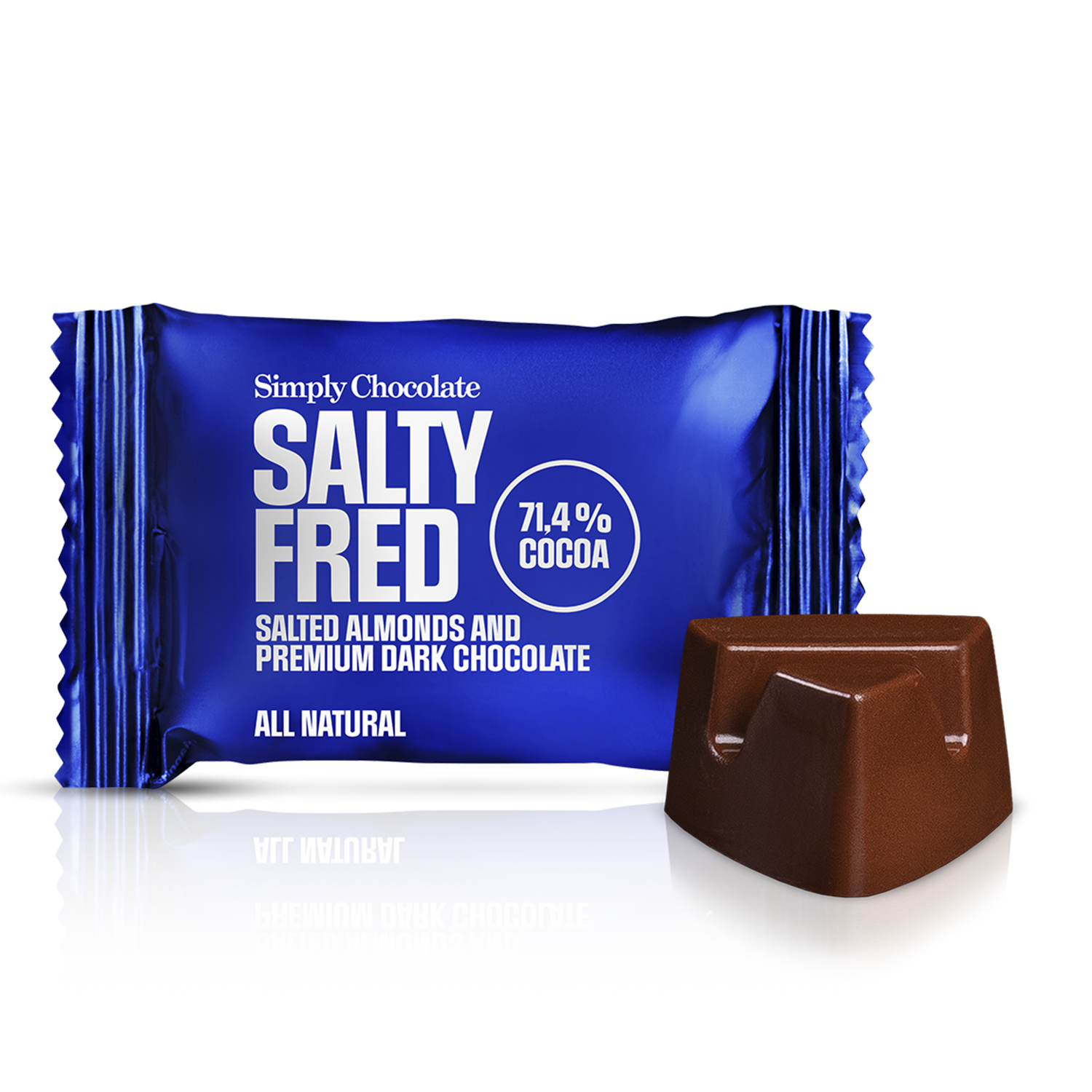 Chokolade Bites, Salty Fred(71%) 10g