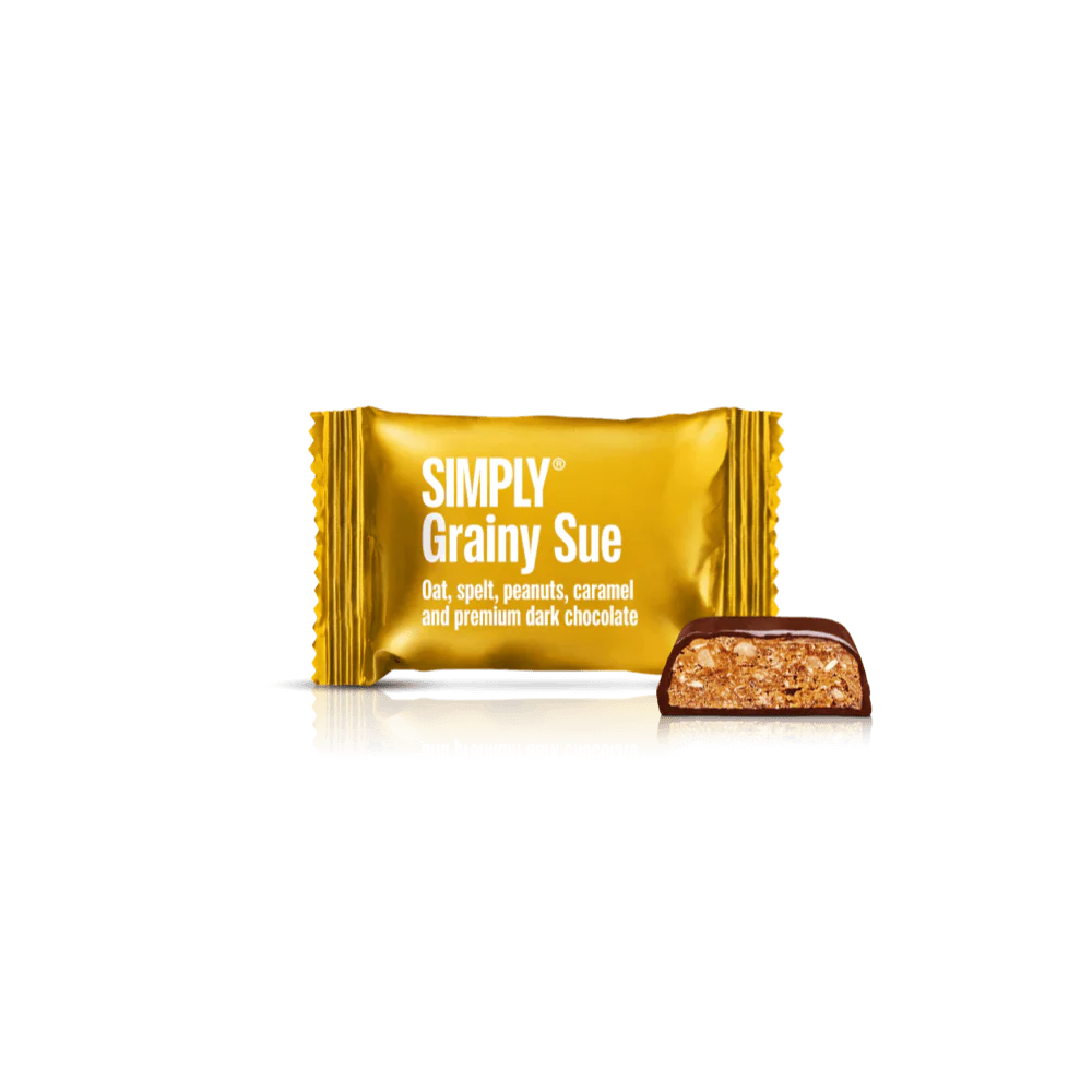Chokolade Bites peanuts&karamel, Grainy Sue