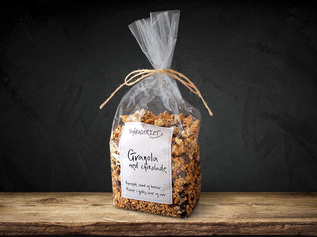 Granola med chokolade